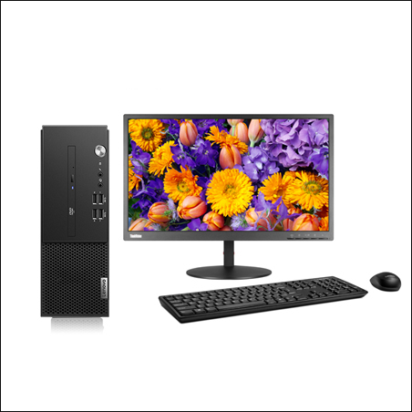 台式计算机 联想/LENOVO 启天M450-A245(C)+ThinkVisionTE22-14（21.45英寸） 主机+显示器