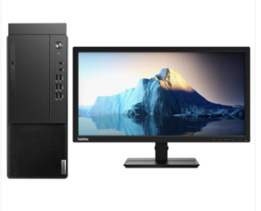 联想/Lenovo 启天M433-A185+ThinkVision TE20-14（19.5英寸） 台式计算机