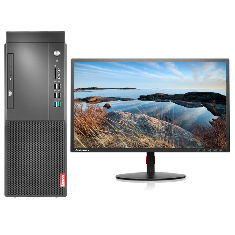 联想/Lenovo 启天M455-A246+ThinkVision TE22-14（21.45英寸） 台式计算机