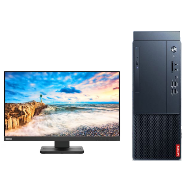 联想/LENOVO 启天M65G-A027+ThinkVision TE22-10（21.5英寸） 主机+显示器/台式计算机